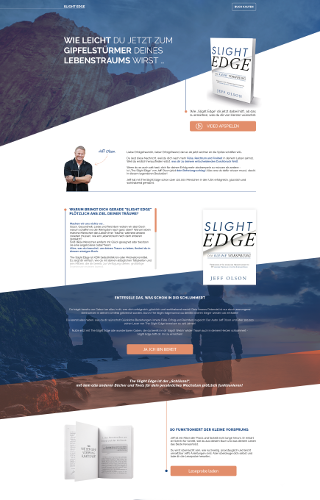 Verlag für Erfolgsliteratur sucht Landingpage Überarbeitung